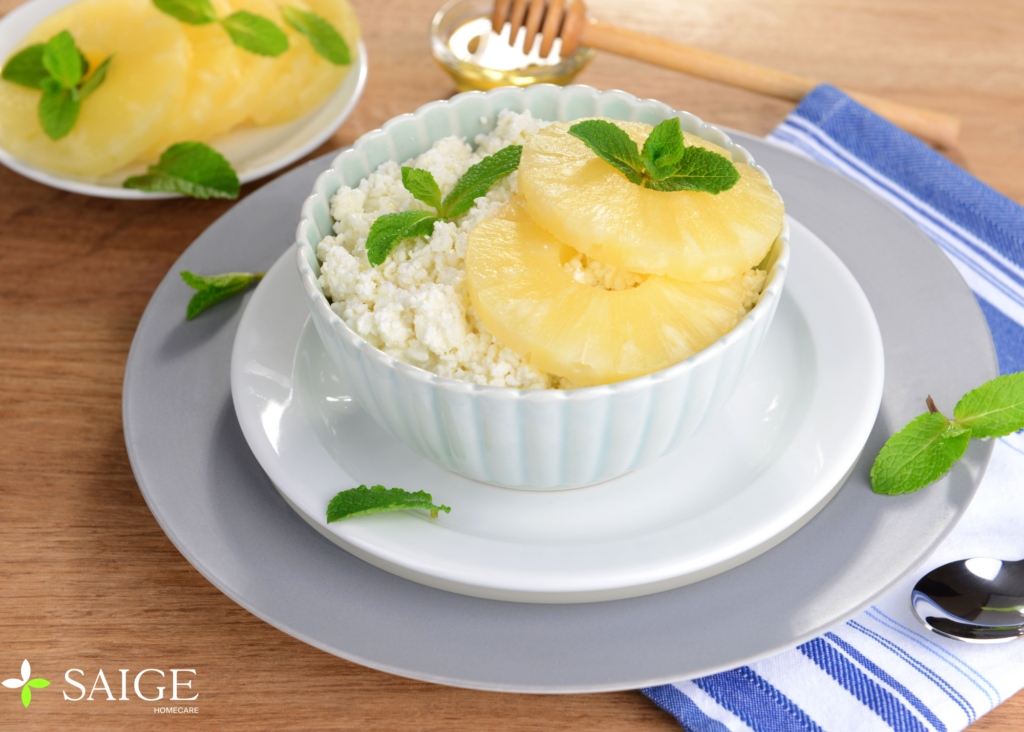 Cottage Cheese With Pineapple