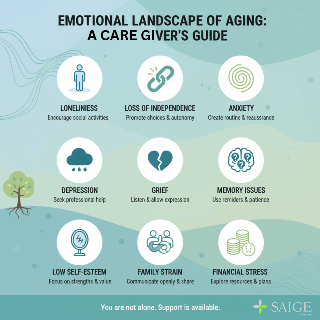 Emotional landscape of aging