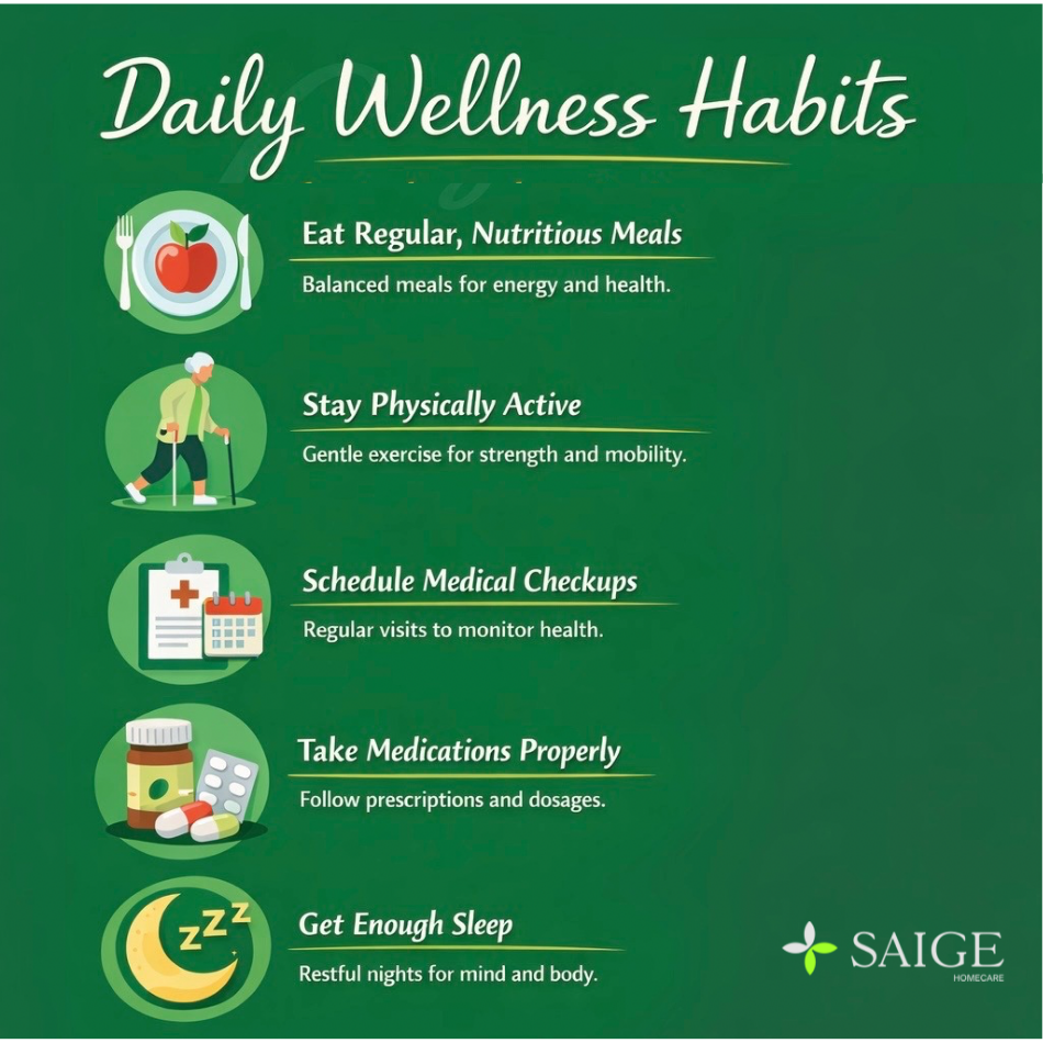 Daily wellness habits