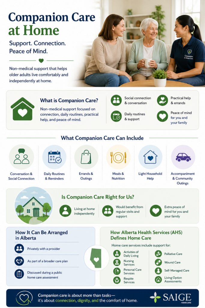 Companion Care for Seniors